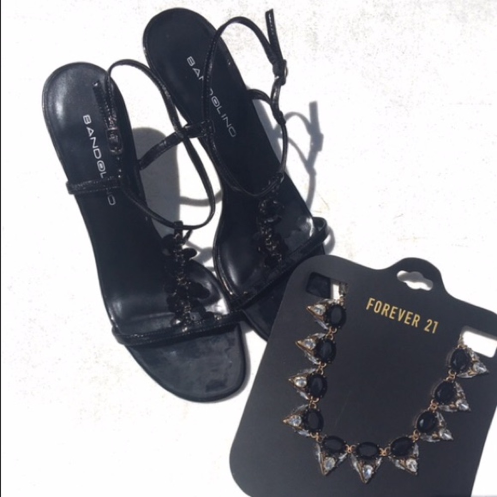 Black sandals