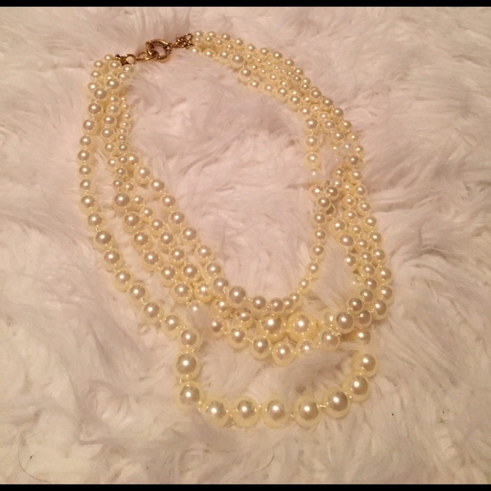 J. Crew pearl necklace