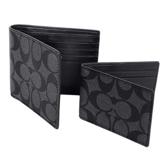 Coach Compact ID Wallet - Picture 2 of 6