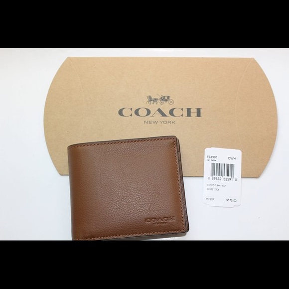 Coach Compact ID Wallet - Picture 6 of 6