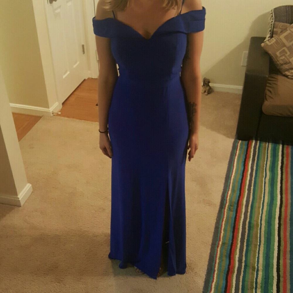 Blue ball gown  Worn Once