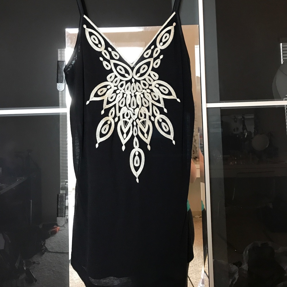 NWT Marciano black tank