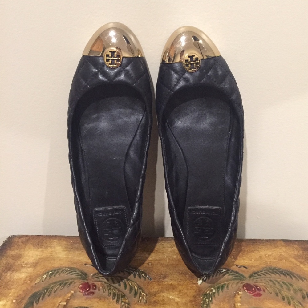 Tory Burch quilted Leather Flats
