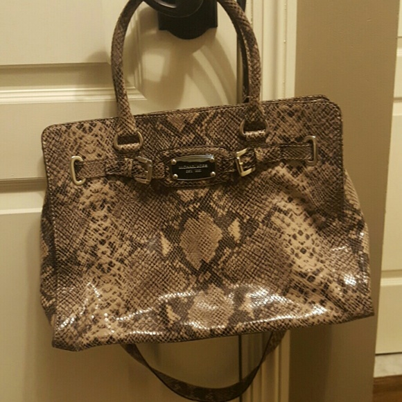 Michael Kors Python Bag - Picture 1 of 4