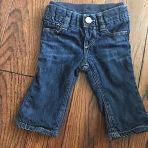 GAP polka dot lined baby jeans 3-6 months