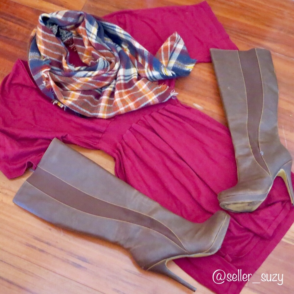 Express Kimono Sleeve V-Neck Sweater Dress