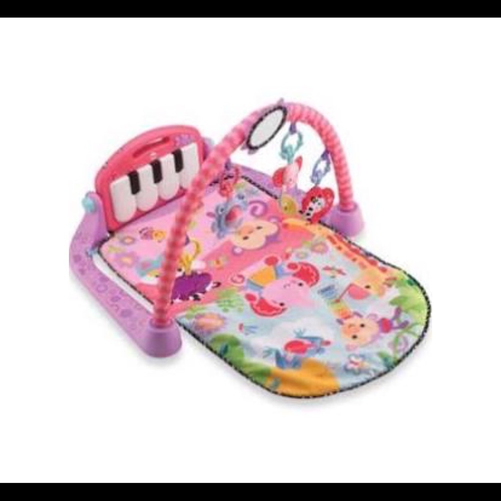 Fisher Price Kick & Play Pink Piano Play Gym