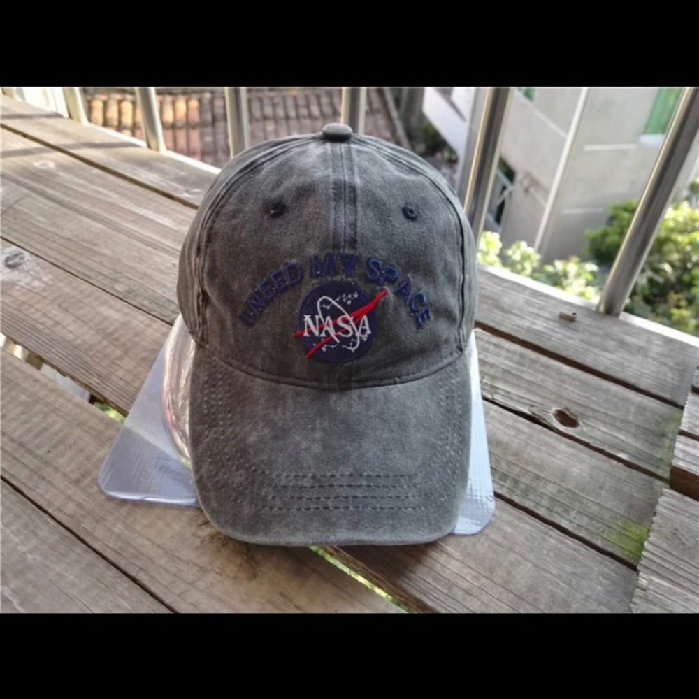 Distressed baseball cap