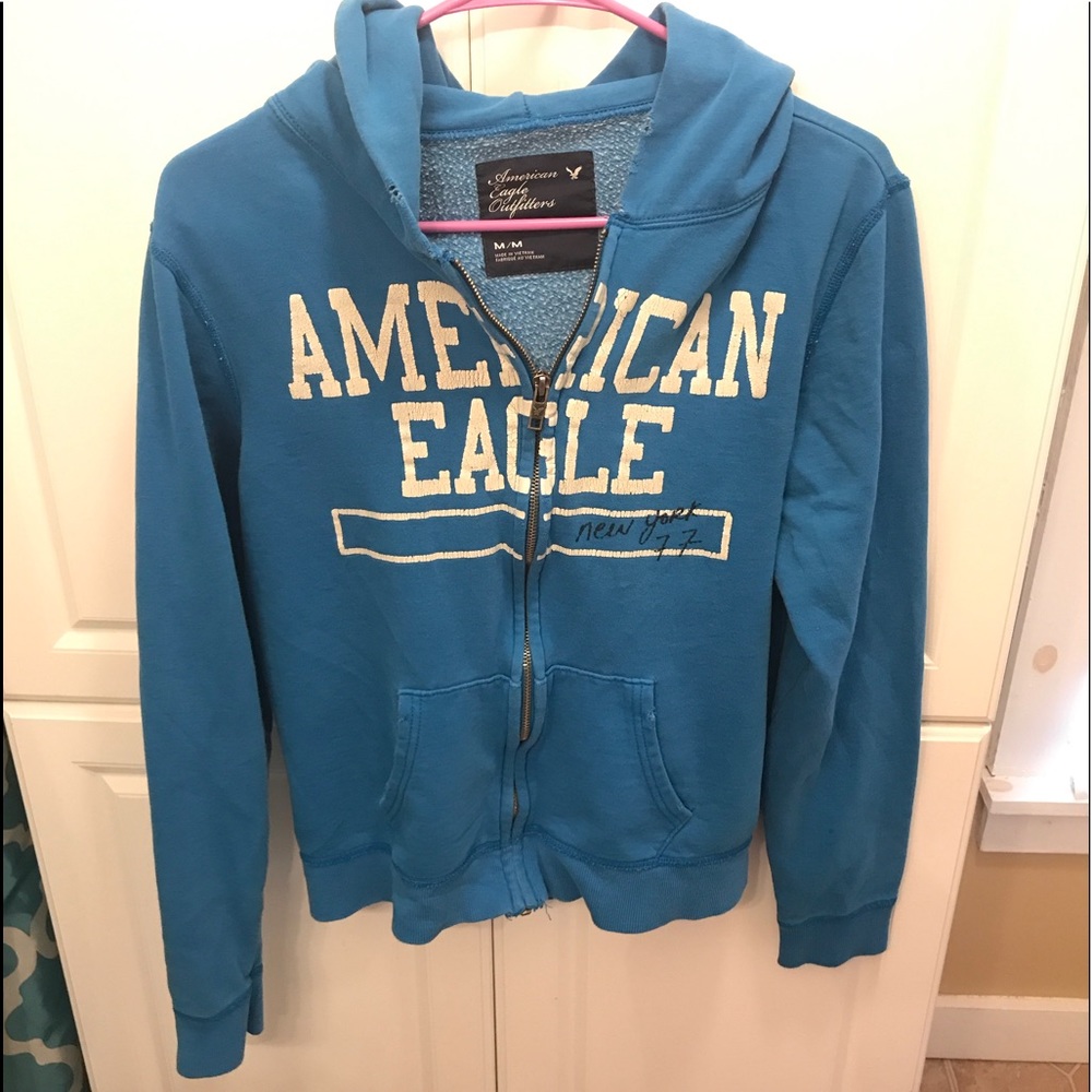 AEO zip up hoodie