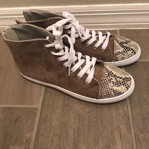 High top sneakers