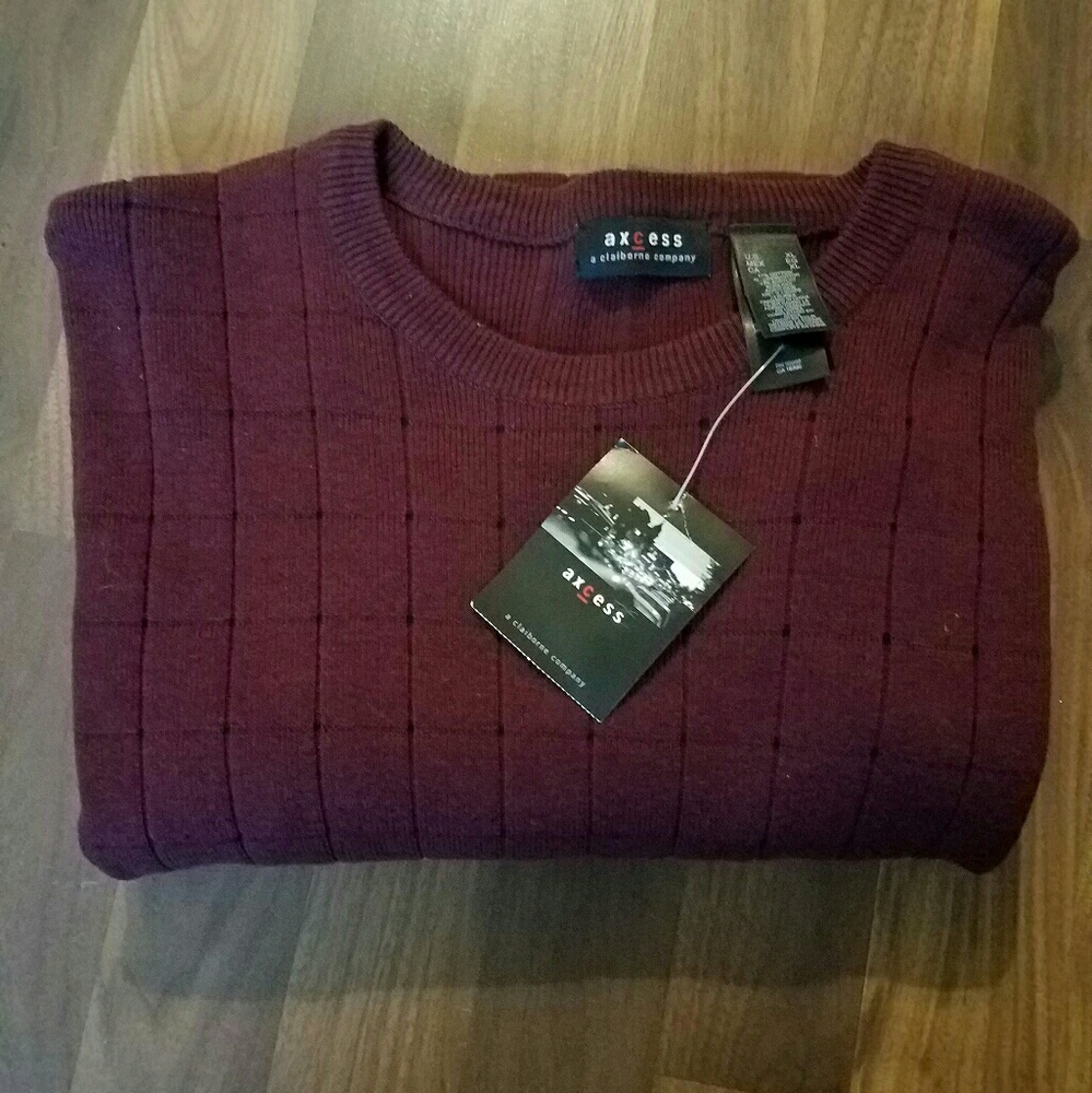 Axcess Claiborne Pullover Long Sleeve Crewneck