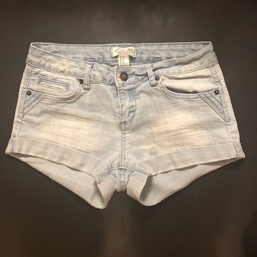 Light Jean Shorts