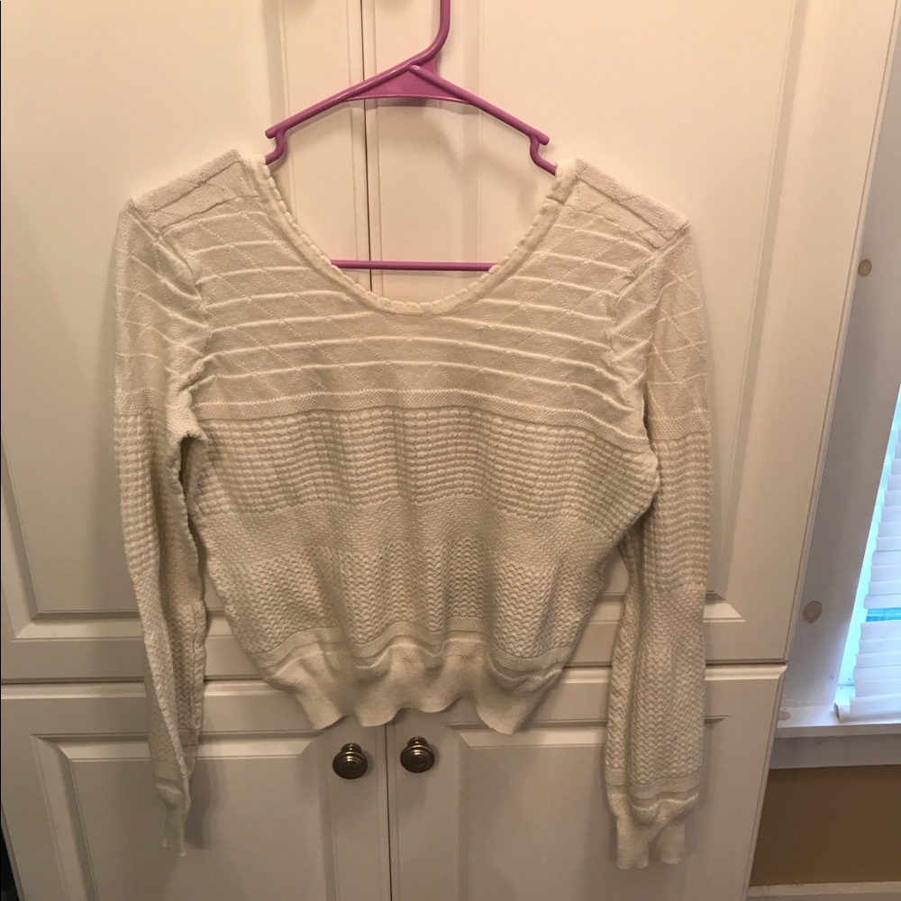 Pacsun crop sweater