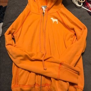 PINK Zip Front Hoodie