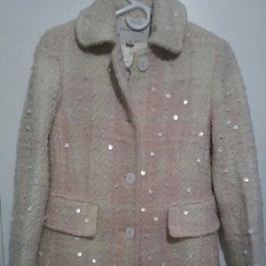 Banana Republic Sequins Peacoat MAKE OFFERS!!