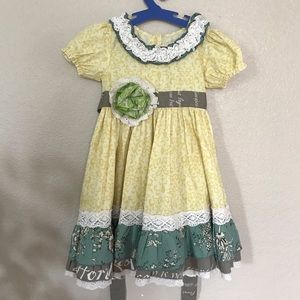 mustard pie yellow dress