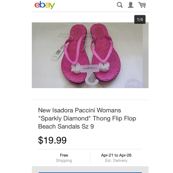 NWT- Isadora Paccini sandals. - Picture 2 of 8