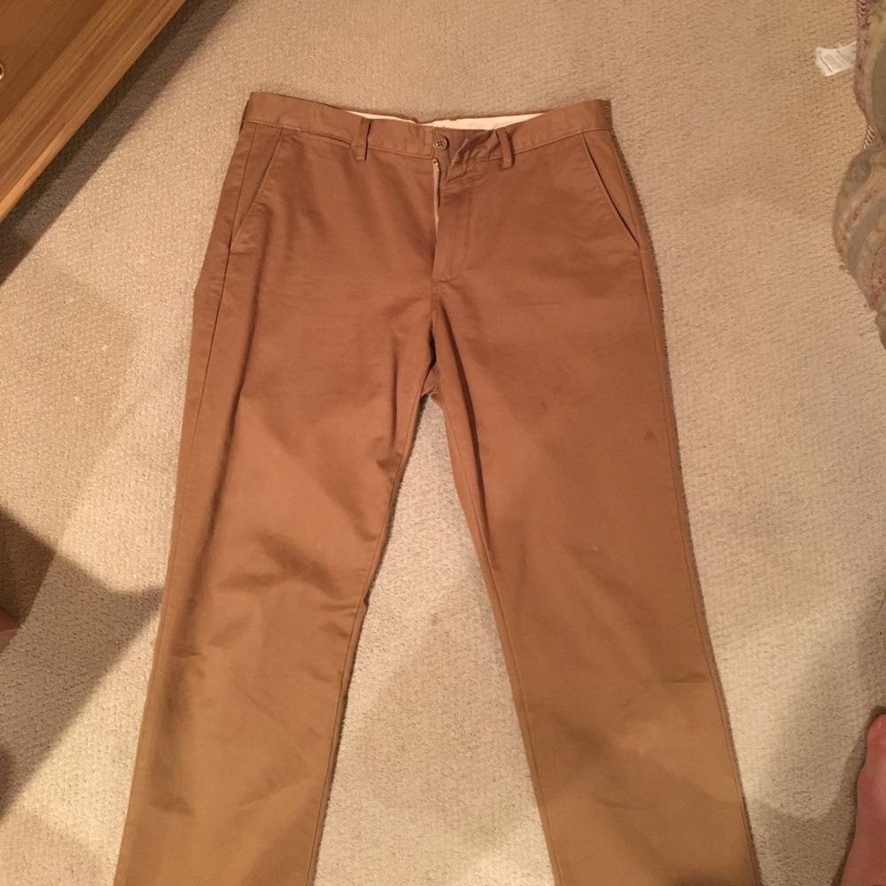 Jcrew broke-in chino pants
