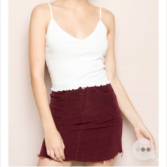 Brandy Melville Dresses & Skirts - NWT Juliette corduroy skirt Brandy Melville xs s