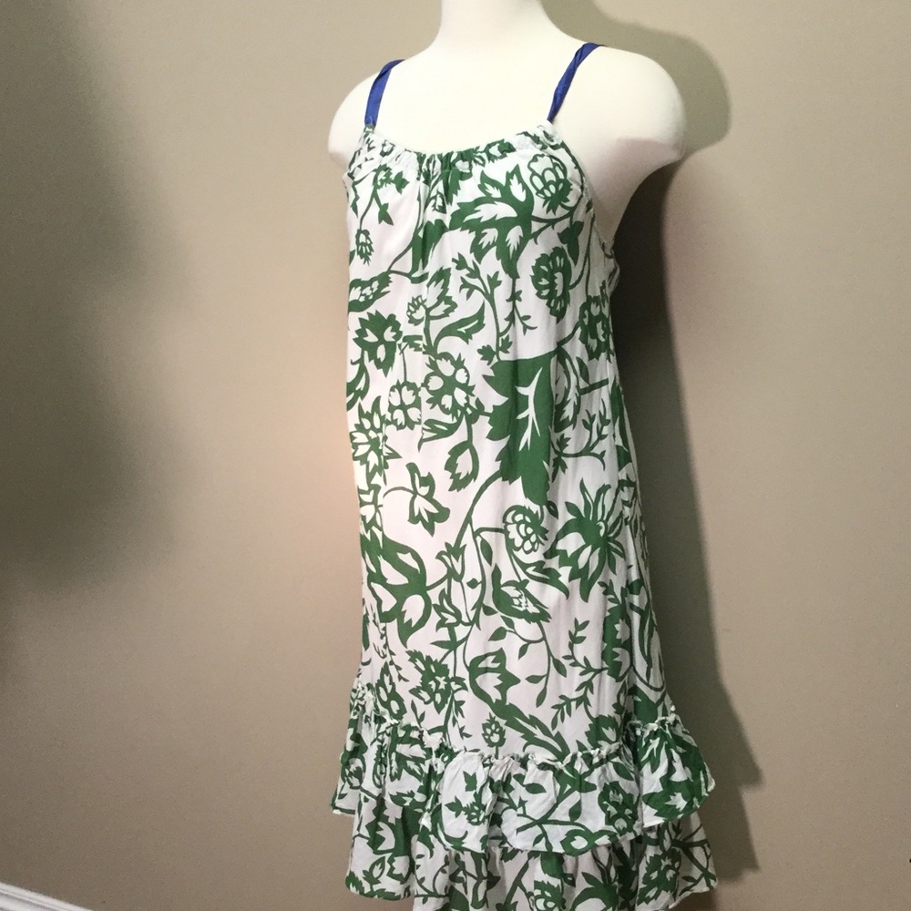 DOUBLE RUFFLE SUN DRESS