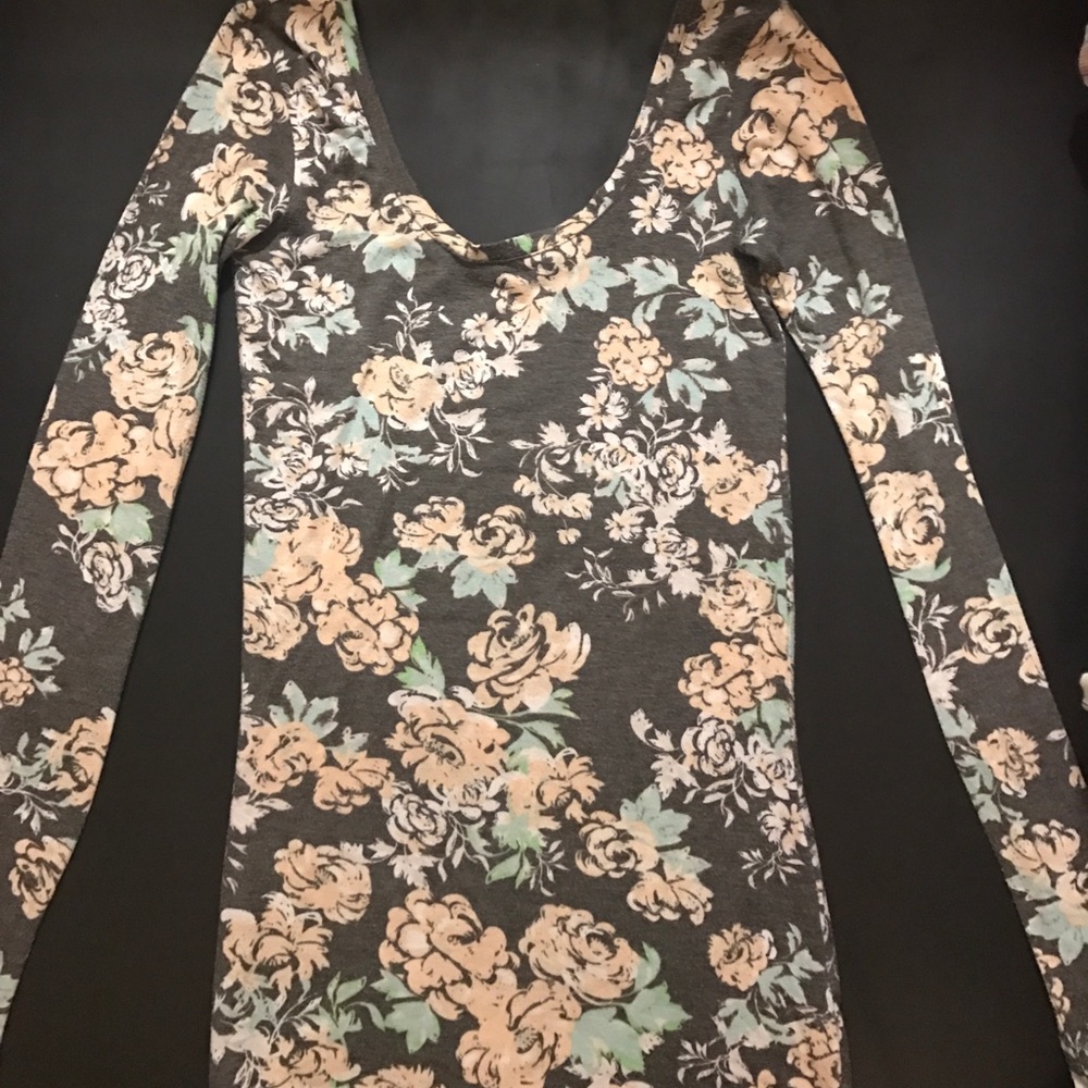 Printed Floral Nollie Long Sleeve Top