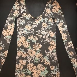 Printed Floral Nollie Long Sleeve Top