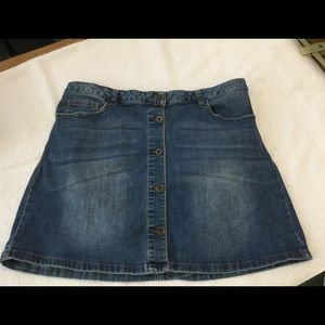 SUMMER CLOSE OUT SALE!! Cato Premium Jean Skirt