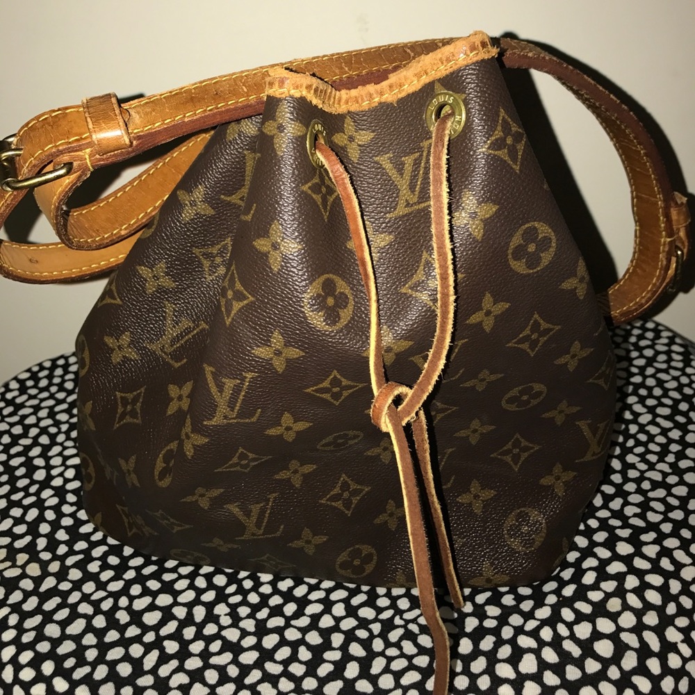 Vintage Louis Vuitton Drawstring Bag