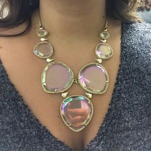 Iridescent Kendra Scott Statement Necklace
