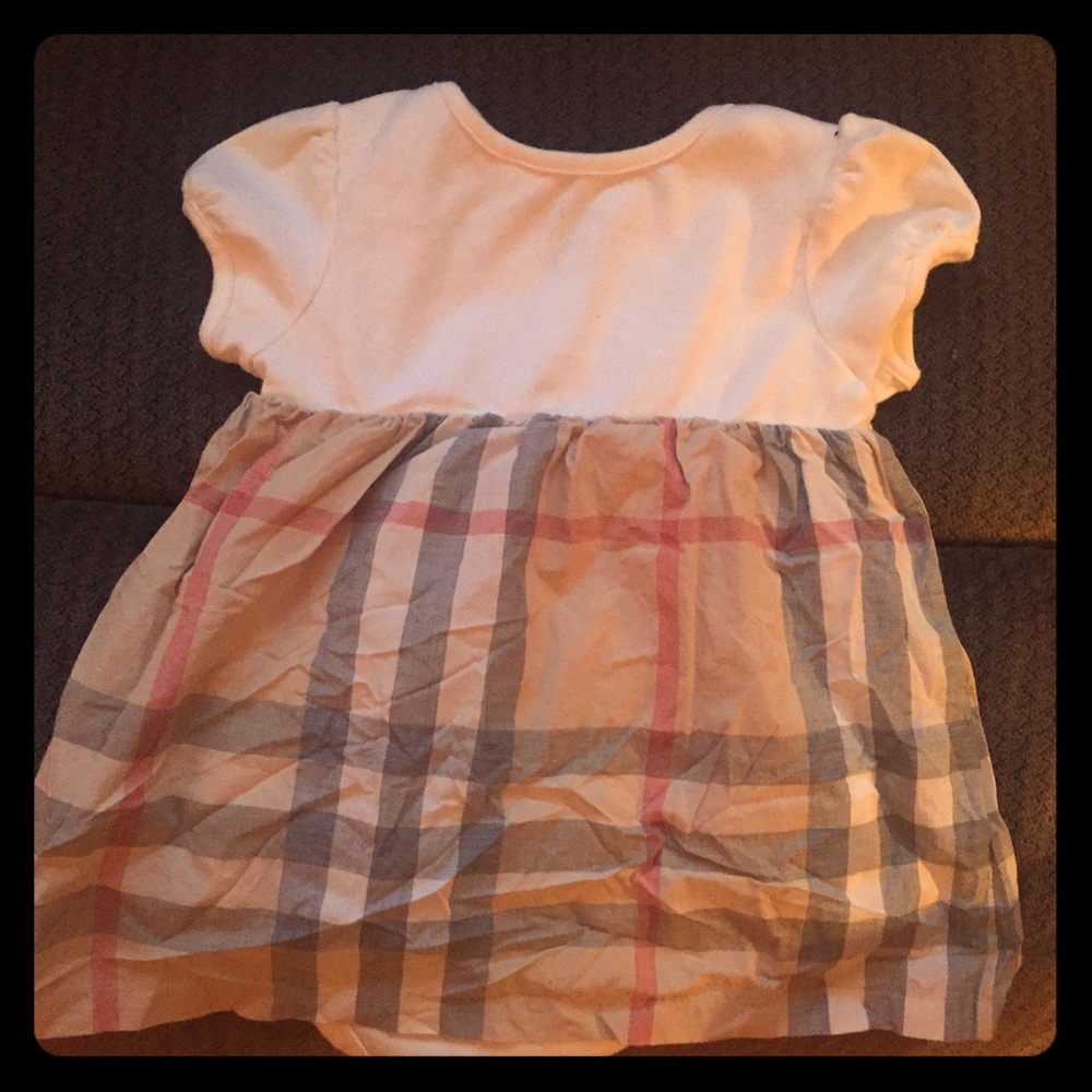 Authentic Burberry baby girl dress
