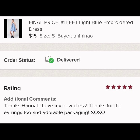 5⭐️RATED🔥 1 LEFT 🔥White Embroidered Mini Dress - Picture 5 of 7