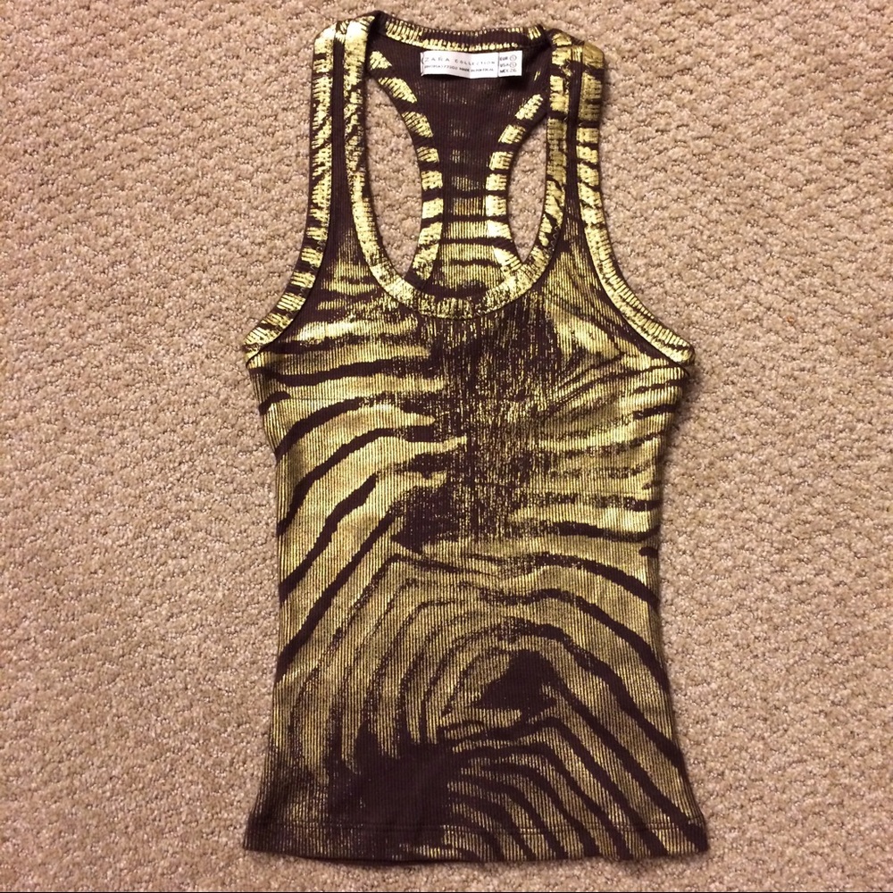 NWOT Zara racerback tank