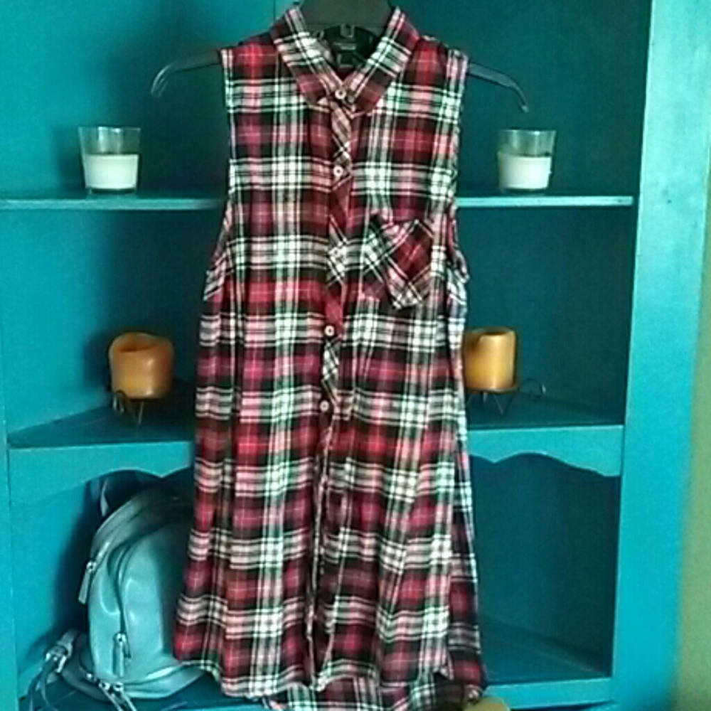 Forever 21 long dress flannel