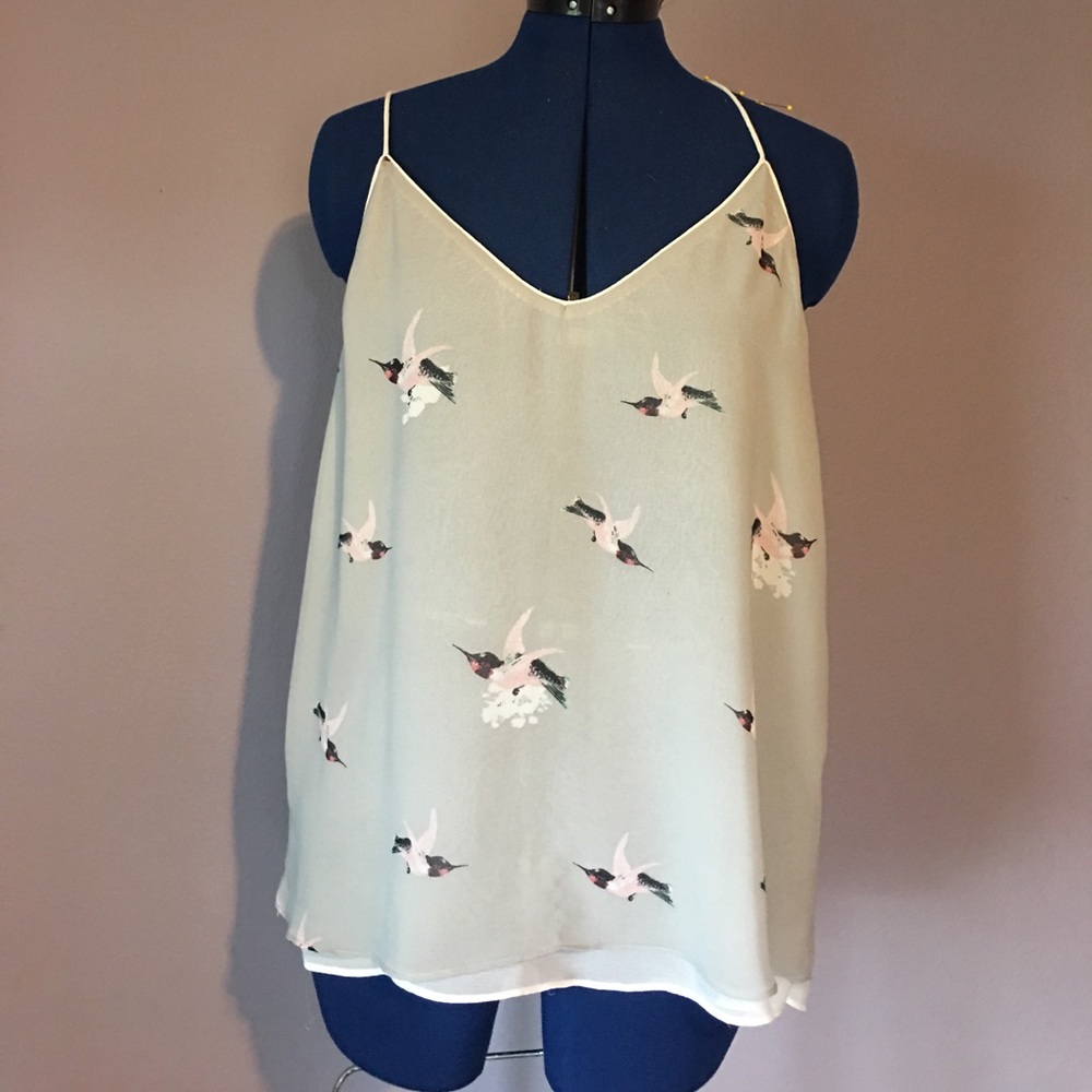Zara Humming Bird Tank-Top