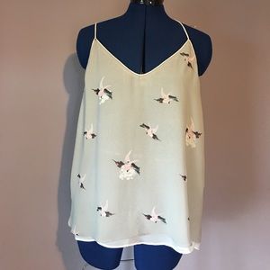 Zara Humming Bird Tank-Top