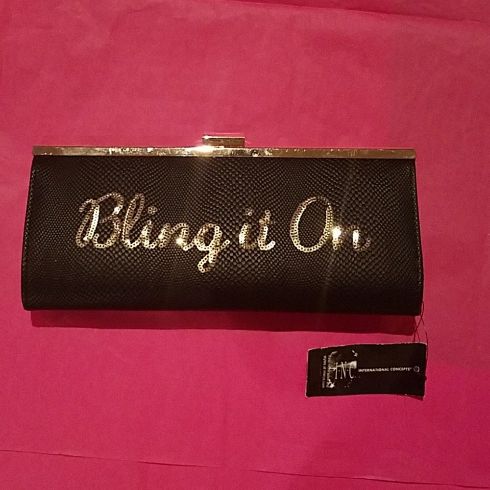 AUTHENTIC INC CLUTCH PURSE