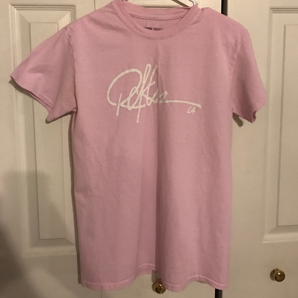 Men's Young and Reckless Pink Tee