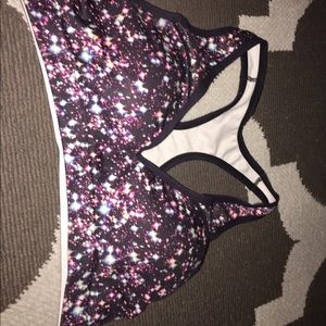 PINK Victoria's Secret galaxy sports bra