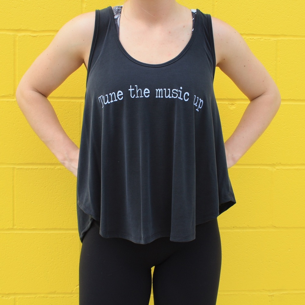 Tune the music up tank