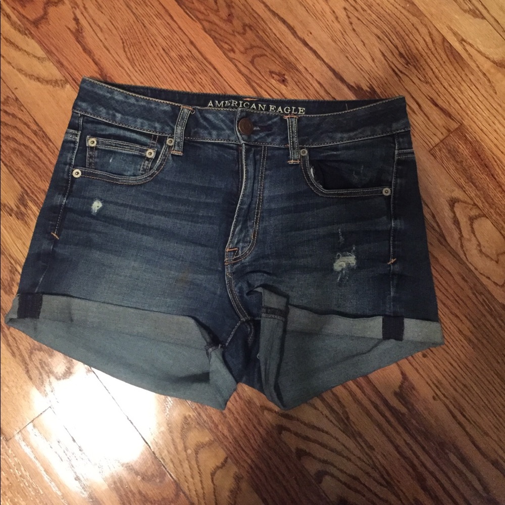 American eagle jean shorts