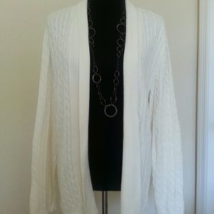 Croft & Barrow Cable Knit Cardigan