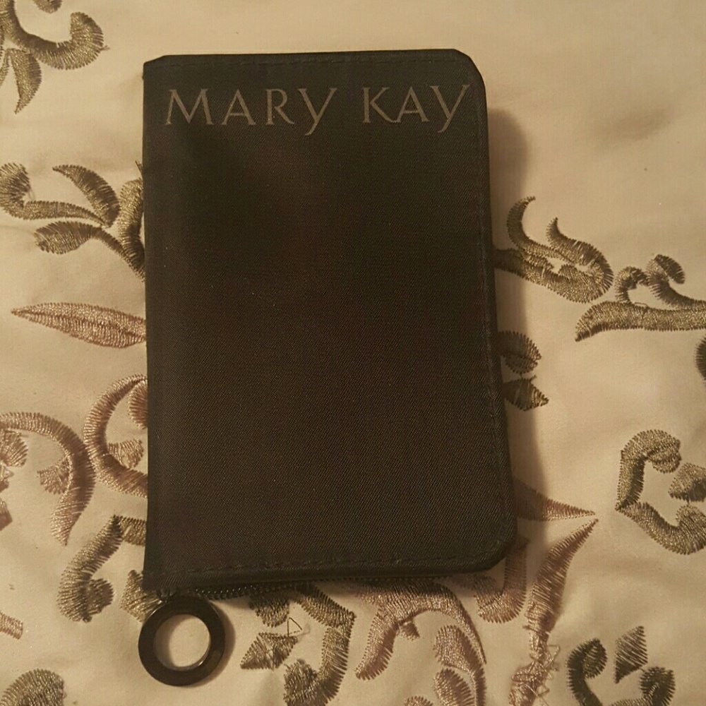 card case with mirror