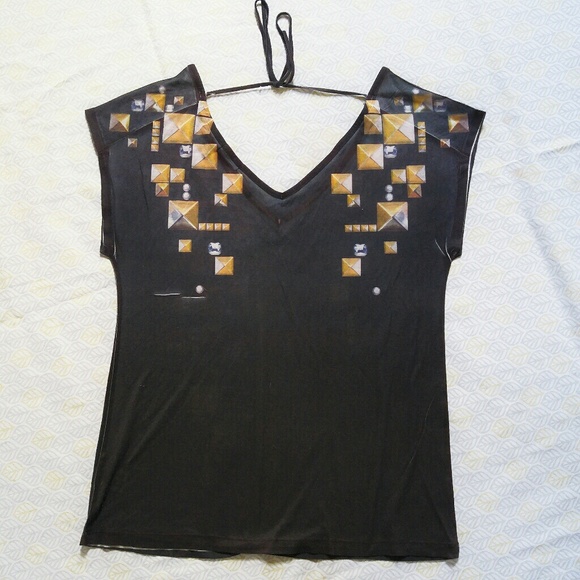 Melissa McCarthy Seven7 Print Top M - Picture 3 of 5