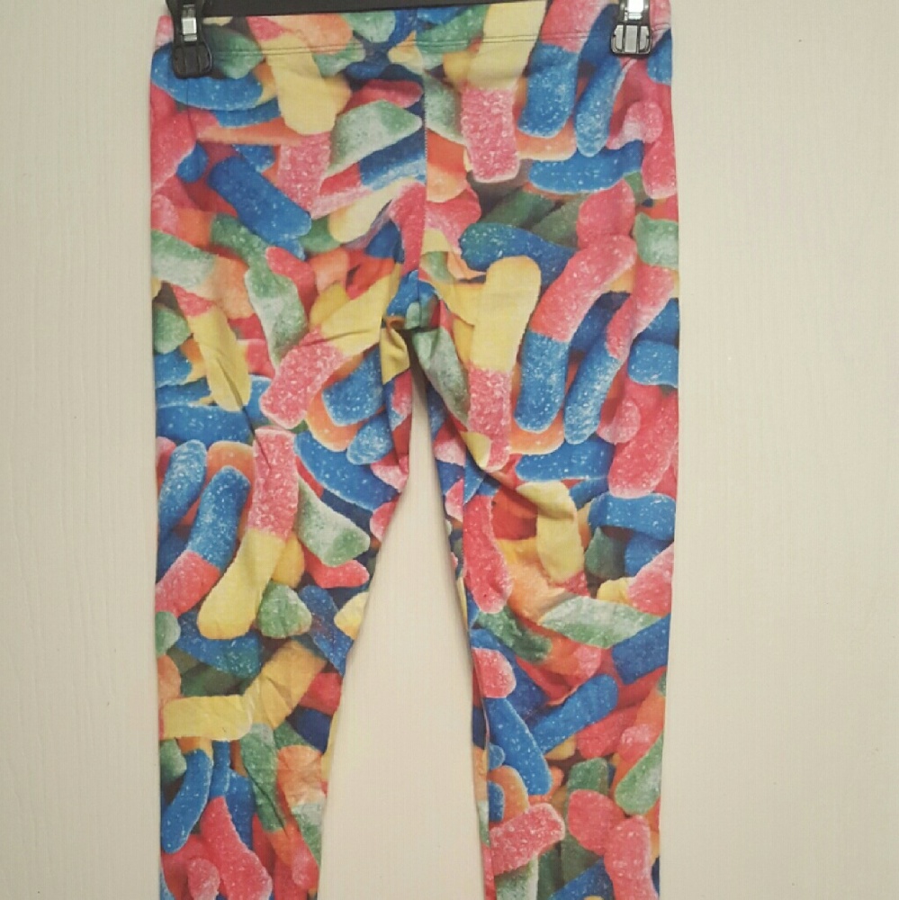 Gummy worm leggings