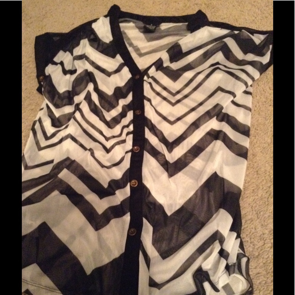 Rue 21 sheer shirt