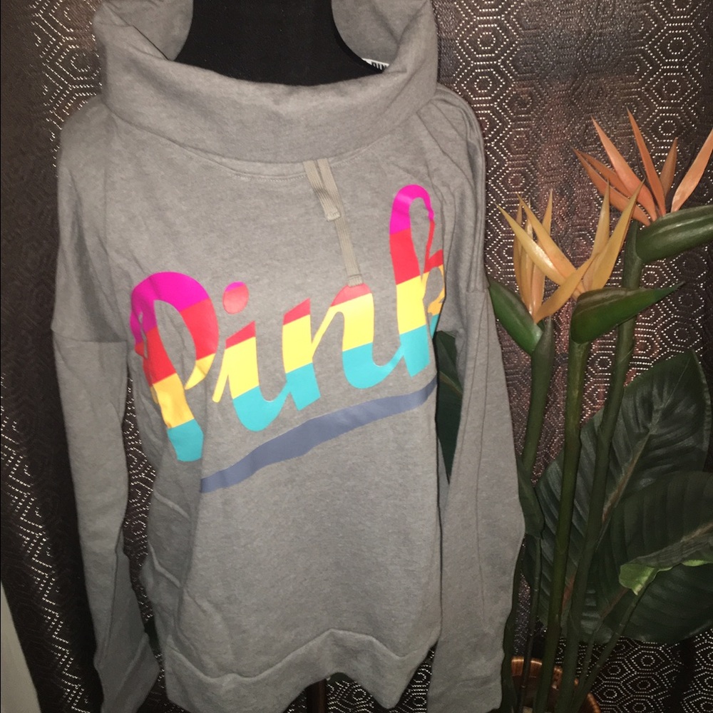 Victoria's Secret pink Cowl Pullover