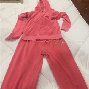 Juicy Couture sweat pant set