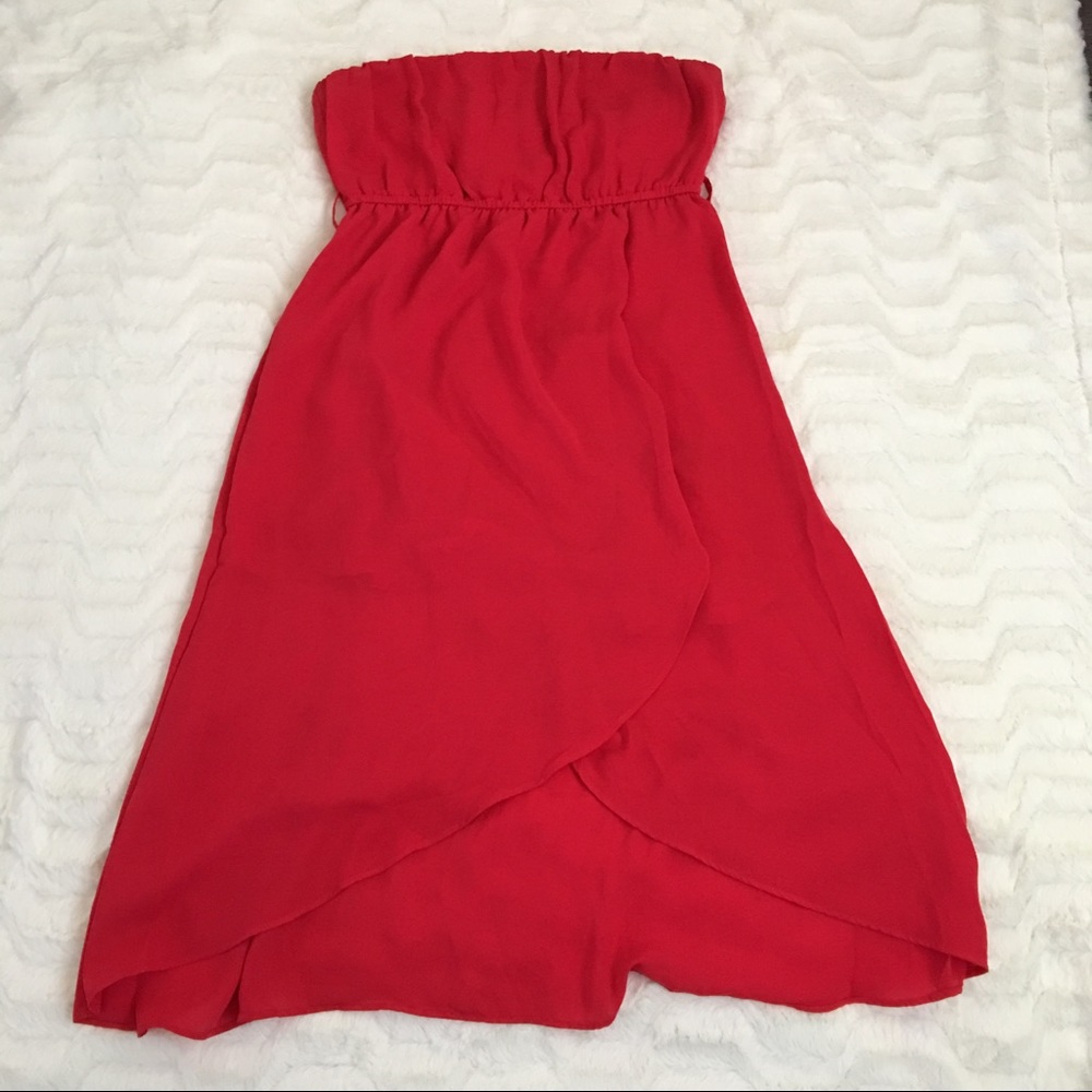 EUC Forever 21 strapless dress
