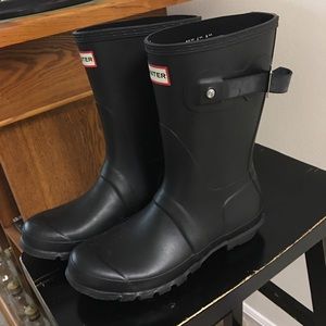 Hunter boots size 7