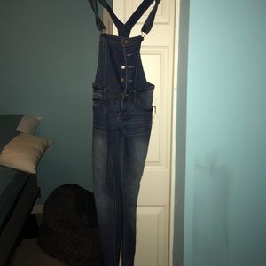 Jean overalls! Never worn still have tags